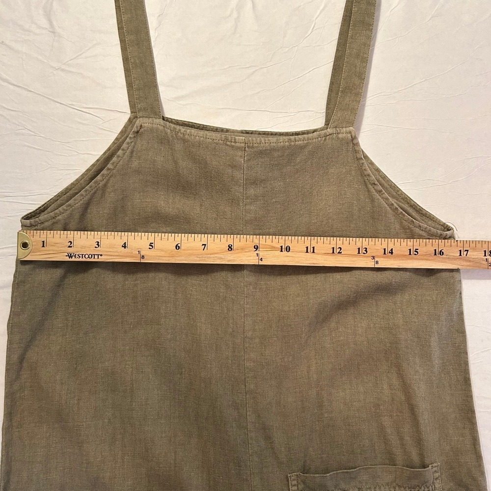 Universal Thread‎ Wide Leg Linen Blend Jumpsuit Olive Green XS - Picture 4 of 8